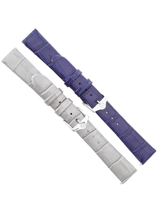 NWT Bulova Duality Quartz Blue Dial Ladies Watch